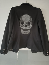 Totenkopf skull blazer gebraucht kaufen  Lauenförde