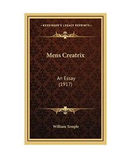 Mens creatrix essay gebraucht kaufen  Trebbin