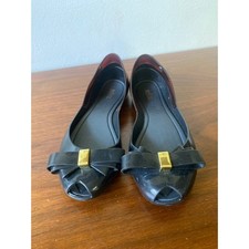 Sapatos femininos Melissa Queen Vi sem salto preto tartaruga comprar usado  Enviando para Brazil