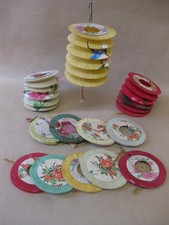 Vintage paper lanterns for sale  LLANELLI