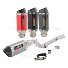 Silenciador 51MM para Suzuki DRZ400SM DRZ400E \ S sistema de exaustão tubo médio tomada dupla comprar usado  Enviando para Brazil