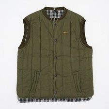Colete acolchoado masculino Barbour Trekker vintage verde cáqui colete tamanho XXL comprar usado  Enviando para Brazil