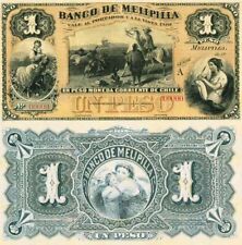 Conjunto de notas fac-símile do Chile (4) BANCO DE MELIPILLA - American Banknote Co comprar usado  Enviando para Brazil