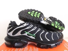 Nike Air Max Plus preto-metálico prata-verde Strike masculino tamanho 8.5 [DR0139-001] comprar usado  Enviando para Brazil