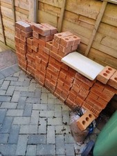 Red textured facing for sale  STOCKPORT
