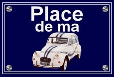 Plaque place citroën d'occasion  Paris I