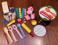 Antigo Play Doh Making Meals Play Sets Cookin' Out BBQ, Sorveteria, 31 Peças comprar usado  Enviando para Brazil
