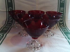Set six ruby for sale  TADWORTH