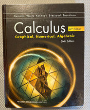 Calculus graphical numerical for sale  Shelburne Falls