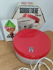Sorbetière électrique rouge d'occasion  Montrichard
