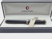 Caneta-tinteiro Sheaffer Connaisseur 810 preta, GT, média 18K nova na caixa, enchimento, caixa comprar usado  Enviando para Brazil