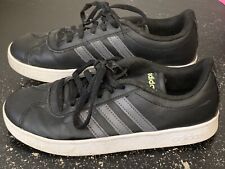 Sapatos juvenis Adidas SUPERSTAR FOUNDATION tamanho EUA 3 preto com listras cinza comprar usado  Enviando para Brazil