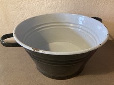 Große emaille wasch gebraucht kaufen  Pockau