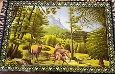 Vintage deer tapestry for sale  Elsie