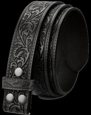 Leather buckleless belt for sale  CLACTON-ON-SEA