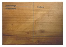 Joseph beuys holzpostkarte gebraucht kaufen  Baesweiler