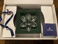 swarovski christmas ornament 1992 for sale swarovski christmas ornament 1992 for sale CHATHAM