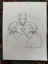 Iron man sketch for sale  WALSALL