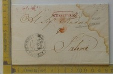 Prefilatelia 1832 lettera usato  Milano
