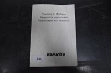 B435 komatsu ausrüstung gebraucht kaufen  Deutschland