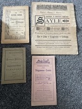 Antique sleaford ephemera for sale  LUDLOW