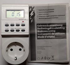 Zeitschaltuhr digital steckdos gebraucht kaufen  Jena