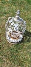 Shabby chic birdcage for sale  HITCHIN