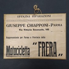 Manifesto cartoncino officina usato  Forli