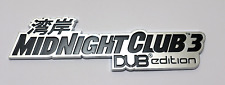 Adesivo plástico Midnight Club 3 edição dub promocional raro display PS2 Xbox 360 comprar usado  Enviando para Brazil