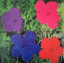 FLORES litografia Andy Warhol. Arte POP Lendária #Presente Único Arte Warhol Vintage, usado comprar usado  Enviando para Brazil