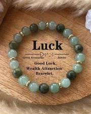 Bracelet aventurine véritable d'occasion  Artix