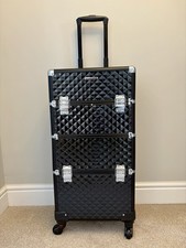 Songmics black trolley for sale  EVESHAM