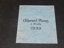 Riginale verleihungstüte eise gebraucht kaufen  Ostrach