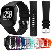 Pulseira esportiva de silicone para Fitbit Versa/Versa 2/ Lite comprar usado  Enviando para Brazil