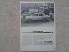 Renault 12ts advertisement for sale  OLDHAM