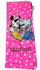 Saco de dormir infantil vintage Disney Mickey Minnie Mouse Trailmaster, usado comprar usado  Enviando para Brazil