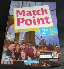 Match point anglais d'occasion  Lescar