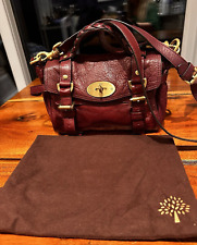 Mulberry alexa burgandy for sale  LEATHERHEAD
