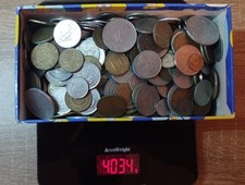 Lotto 4kg monete usato Lotto 4kg monete usato  Trissino