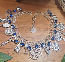 Witches charm bracelet for sale  SWINDON