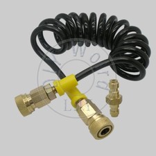 Mangueira de reabastecimento hidráulica 9000PSI alta pressão enchimento parafuso força aérea PCP paintball comprar usado  Enviando para Brazil
