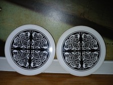 Pair ceramic black for sale  KIRKBY STEPHEN