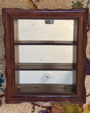 Wooden mirrored display for sale  Seymour