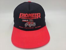 De colección Pioneer Equipment Co Estuche Snapback Gorra Granja Tractor Hombres Negro Rojo segunda mano  Embacar hacia Argentina