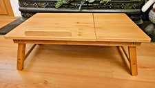 Bamboo laptop stand for sale  LONDON
