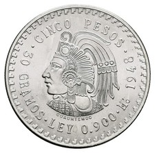 Mexiko pesos 1948 gebraucht kaufen  Köln