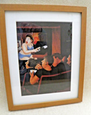 Humorous framed print for sale  LEEDS
