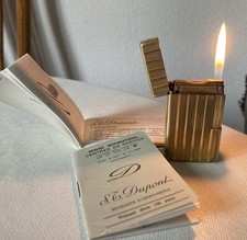 Dupont feuerzeug vergoldet gebraucht kaufen  Frankfurt am Main