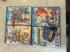 Lote de quatro jogos para Wii U comprar usado Lote de quatro jogos para Wii U comprar usado  Enviando para Brazil