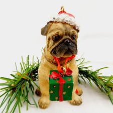 Pug dog christmas for sale  Island Lake